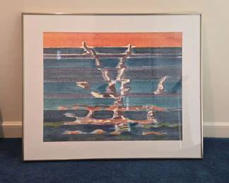 Watercolor By Mary Orwen Lament For An Oak