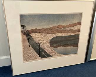 Sfona Pelah Woodcut Print