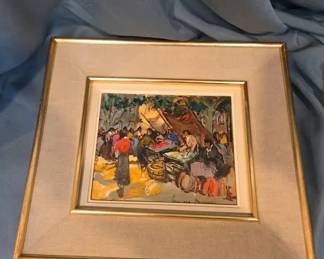 Van Den Bussche Signed Oil Painting