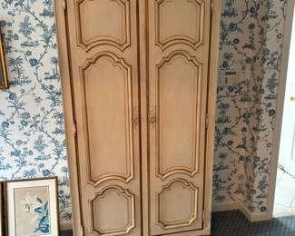 Vintage Painted Armoire