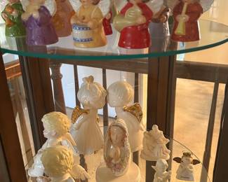 Vintage Goebel angel bells.