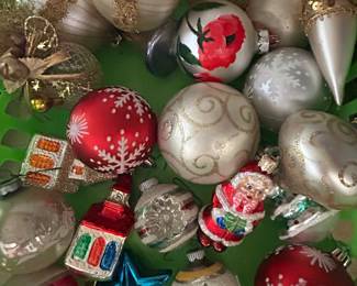 Vintage ornaments.