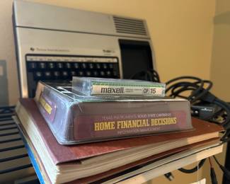 Texas Instruments TI-99 home computer with accessories