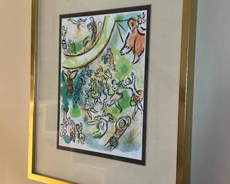 Marc Chagall litho 1965