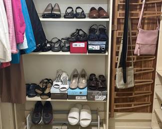 Ladies clothing, shoes and accessories.
