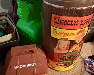 a small sampling of vintage toys