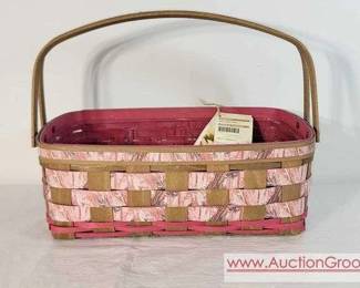 1 Longaberger Pink Camo Cargo basket. Rare