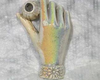 Metal Pen Holder Painted with Opalescent Paint