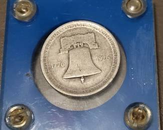 1926 Sesquicentennial of American Independence Commemorative Silver Half Dollar.