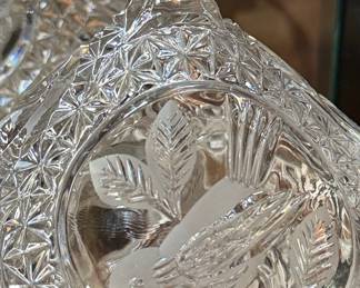 Hofbauer The Byrdes Collection Crystal Compote