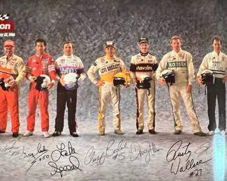 1988 The Winston NASCAR Driver Signed Poster