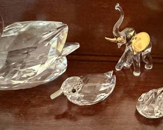 Swarovski Crystal Animal Figurines Collection