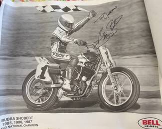 Bubba Shobert Signed Promotional Poster