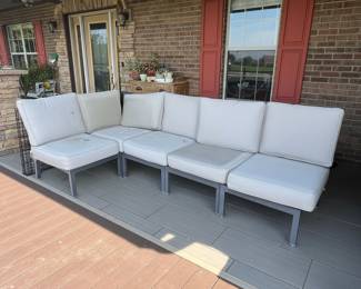 Modular Outdoor Sectional Style Sofa