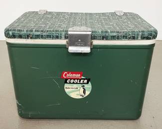 Vintage Coleman Steel Belted Cooler