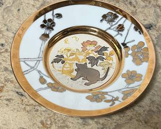 The Hamilton Collection Chokin Plate 'Longevity'