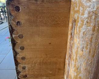 French Provincial Style Bleached Oak Chest of Drawers