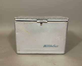 Wards Western Field Aluminum Cooler