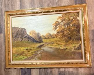 Clara Stark Landscape Oil Painting