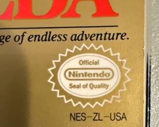 The Legend of Zelda NES Game Pak