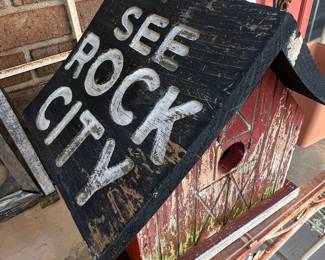 See Rock City Style Birdhouse