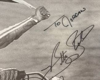 Bubba Shobert Signed Promotional Poster