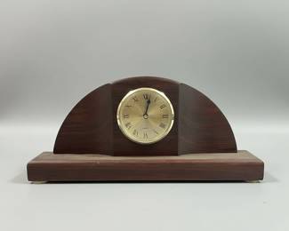 Mid-Century Modern Style Mantle Clock