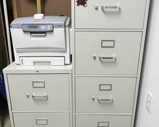 HON 4-Drawer Steel Filing Cabinets