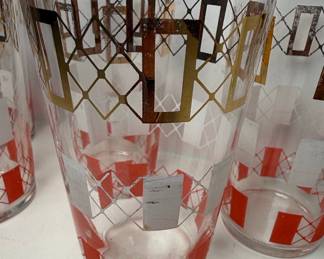 Federal Glass "Checkerboard" Tumblers