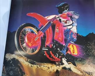 Maier Mfg. Co. Motocross Promotional Poster