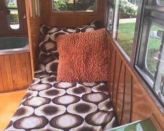 Custom Tiki Style Micro Travel Trailer (interior)