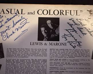 Lewis & Marone Casual and Colorful Vinyl LP