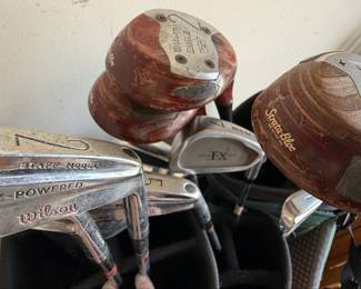 Vintage Golf Club Collection