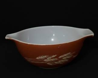 Pyrex Autumn Harvest Wheat Cinderella Bowl