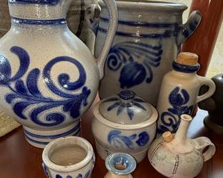 Westerwald Style Salt-Glazed Stoneware Collection