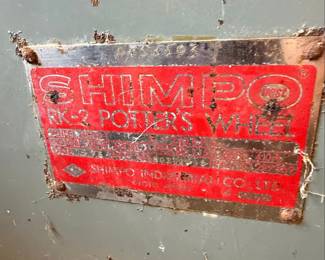 Shimpo RK-2 Potter's Wheel