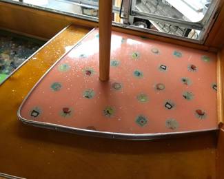 Custom Tiki Style Micro Travel Trailer (interior)