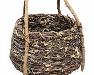 Rustic Twig Basket