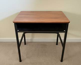 Vintage Open Front School Desk