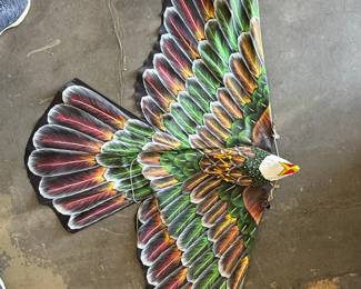 Hand-Painted Eagle Kite Style