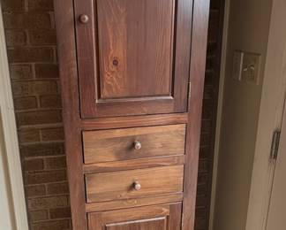 Country Style Corner Cupboard