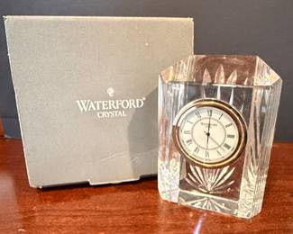 Waterford Crystal Colonnade Small Clock