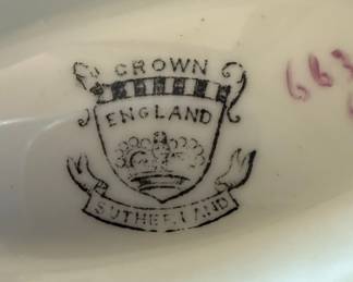 Crown Sutherland China Dinnerware Set