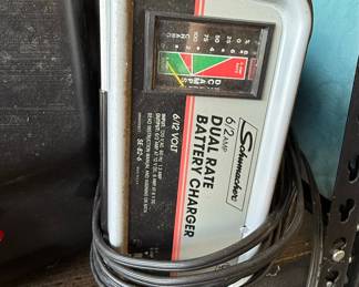 Schumacher SE-82-6 Dual Rate Battery Charger with Automotive Supplies