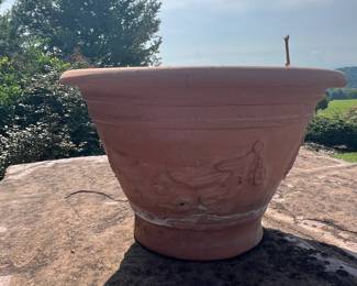 Terracotta "Festooned" Style Garden Planter