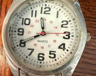 Advance Field Style Watch with 24-Hour Dial