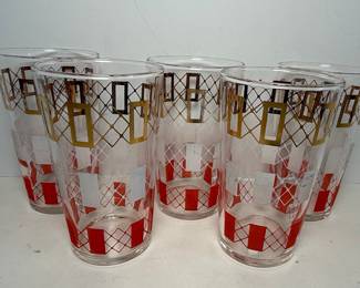 Federal Glass "Checkerboard" Tumblers