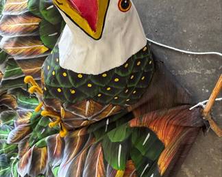 Hand-Painted Eagle Kite Style