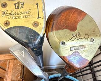 Vintage Golf Club Collection