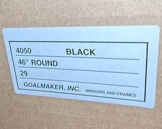 Goalmaker Inc. 46-inch Round Decorative Mirror